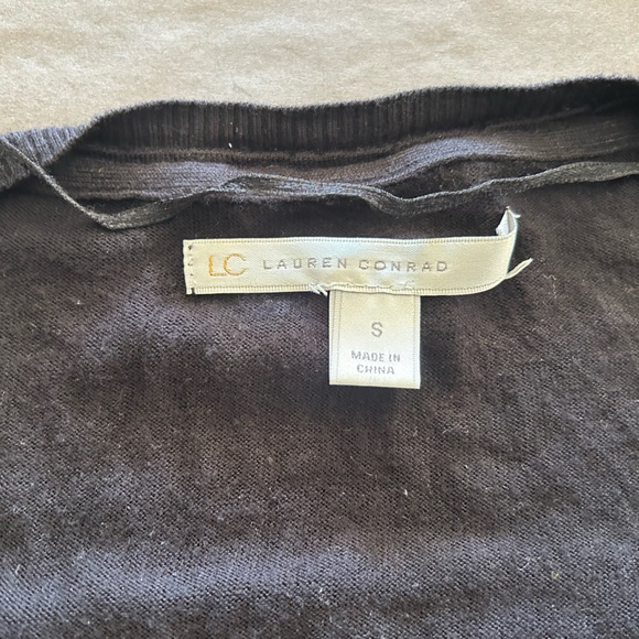 Black V-Neck Women's Top - Picture 2 of 6